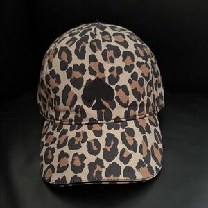 Kate Spade Leopard Print Hat